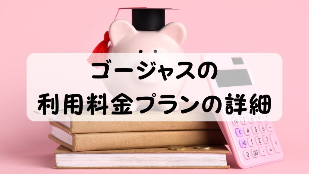 ゴージャスの利用料金プランの詳細