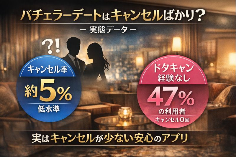 バチェラーデートはキャンセルばかり?実態を解説