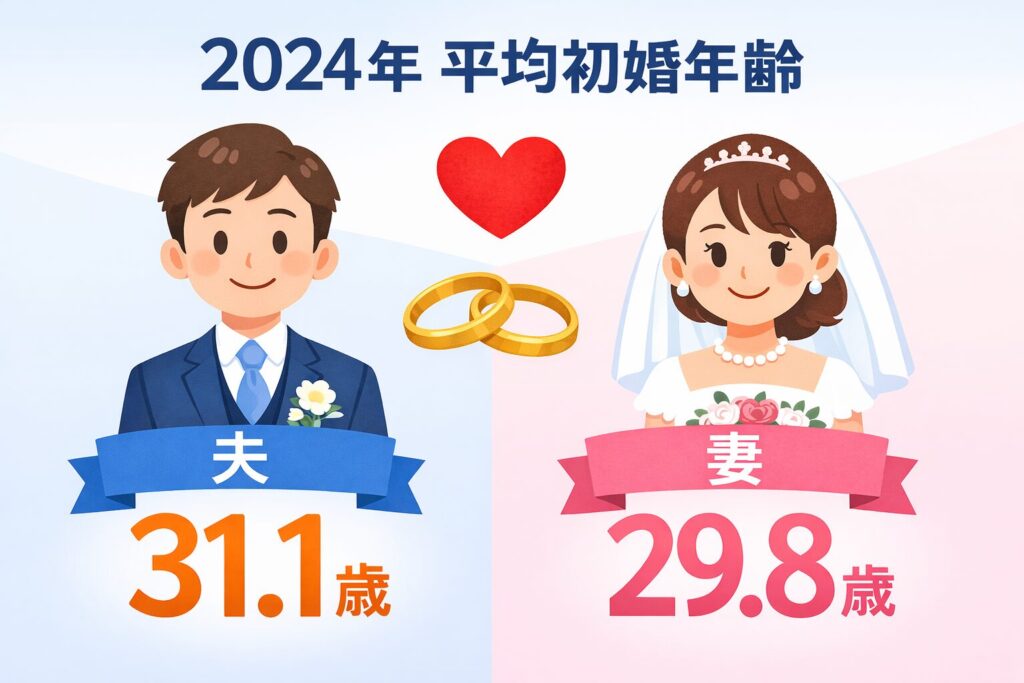 2024年 平均初婚年齢