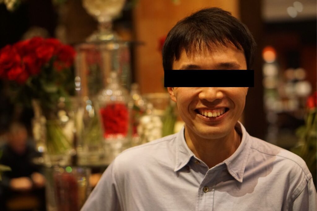 ダサいプロフィール写真