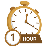1時間