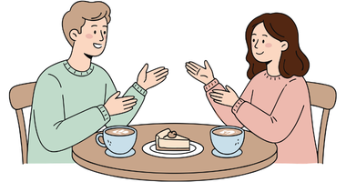 カフェデート