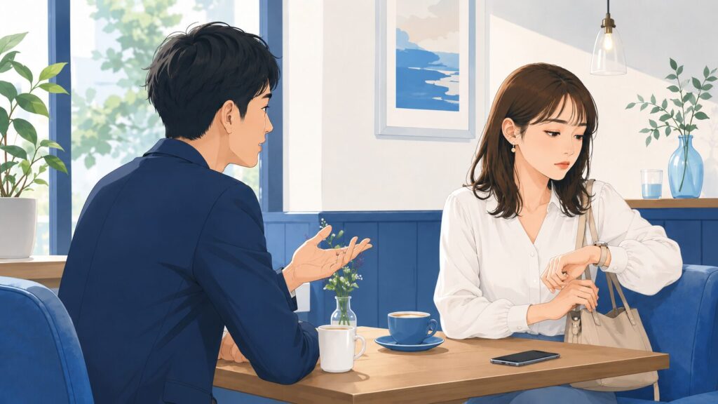 デート中の脈なしサイン